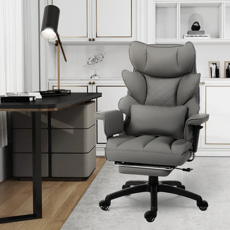 Dowinx Leather Sofa Chair LS-66BG103 Grey (17° Rocking Function)
