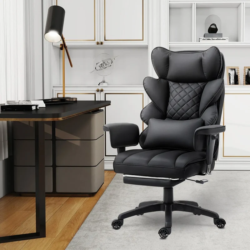 Dowinx Leather Sofa Chair LS-66BG101 Black (17° Rocking Function)