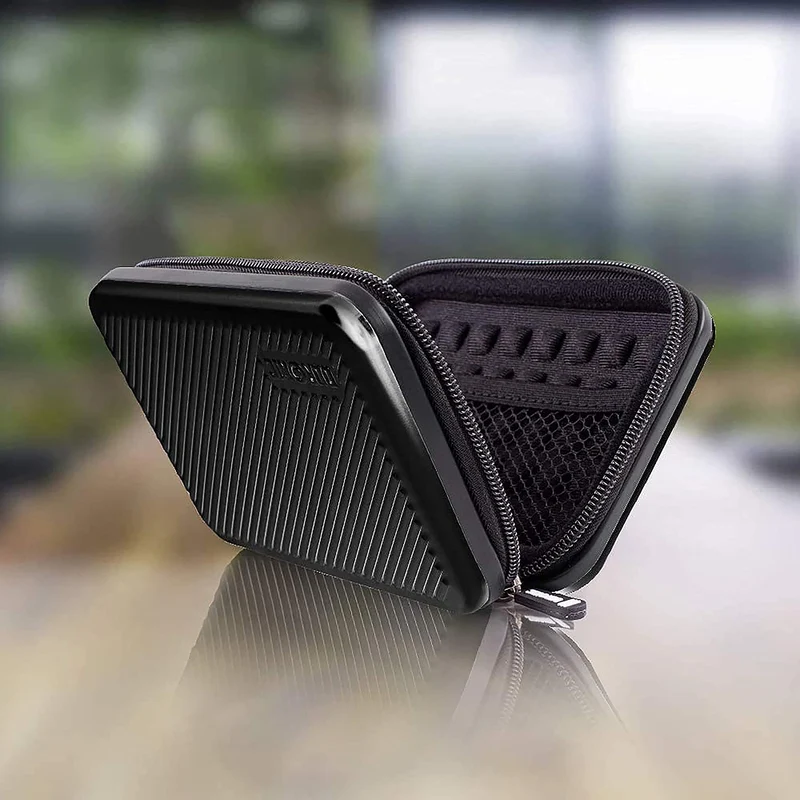 Duronic HDC3 BK Externe Festplatten Schutzhülle Schwarz | Stoßsichere Festplattentasche | 2,5" SSD Cover | Aluminium Tasche | Hülle für Western Digital, Toshiba, Hitachi, Seagate, Samsung und mehr