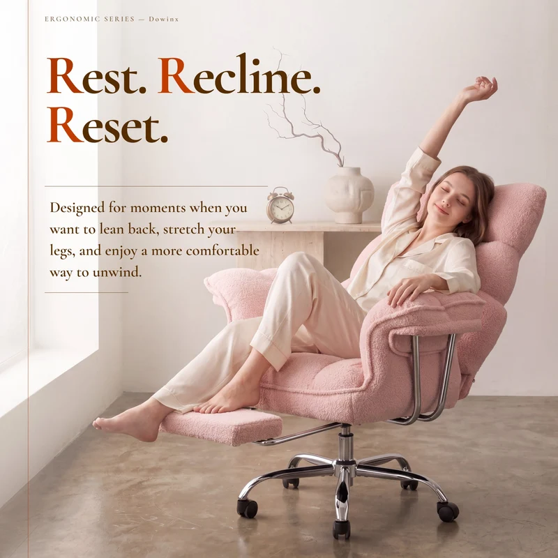 Dowinx Executive Home Office Chair QL-66B7-04 Pink