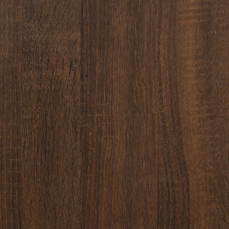 vidaXL - Schreibtisch mit Regal Braun Eiche 102x45x148 cm Holzwerkstoff