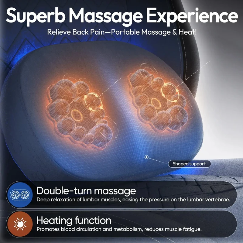Dowinx Heated Massage MB38(66D38) Blue