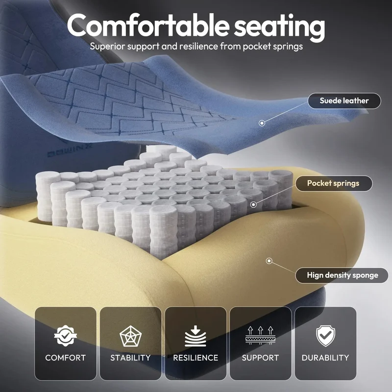 Dowinx Heated Massage MB38(66D38) Blue