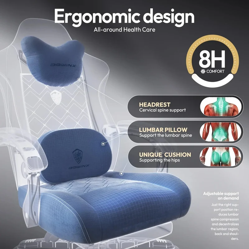 Dowinx Heated Massage MB38(66D38) Blue