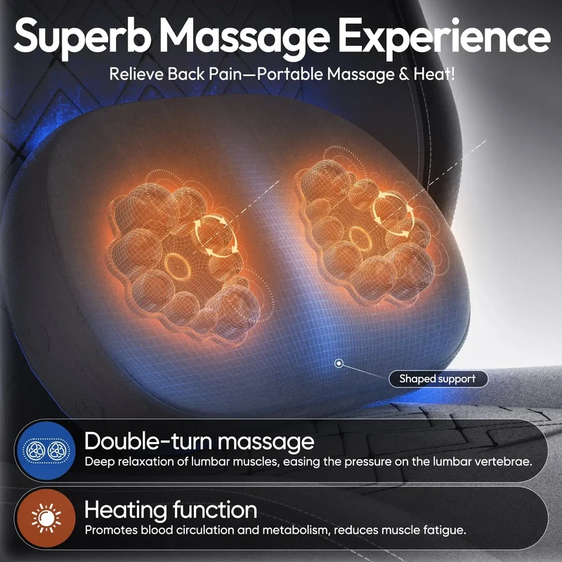 Dowinx Heated Massage MB38(66D38) Grey