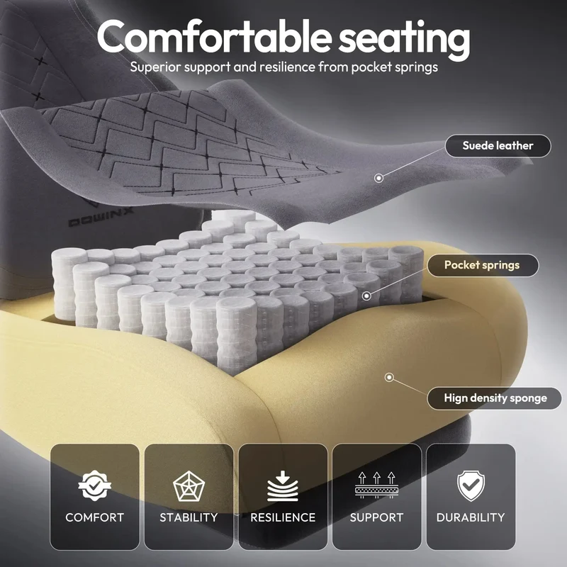 Dowinx Heated Massage MB38(66D38) Grey