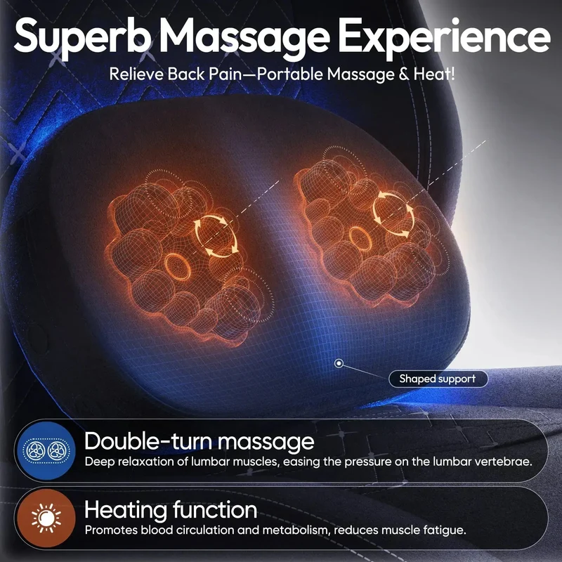Dowinx Heated Massage MB38(66D38) Black