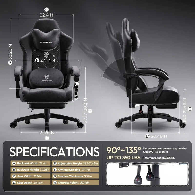 Dowinx Heated Massage MB38(66D38) Black