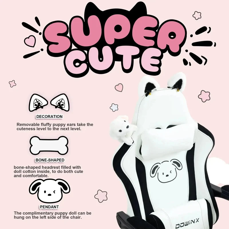 Dowinx Cute Series LS-6655 White Dog