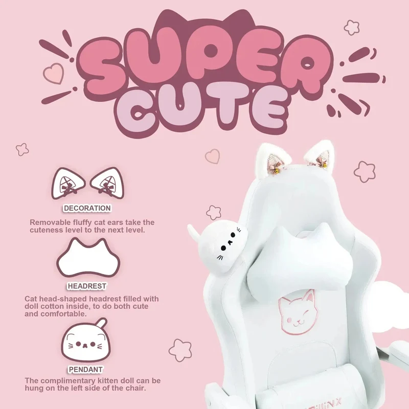 Dowinx Cute Series LS-6655 White Cat