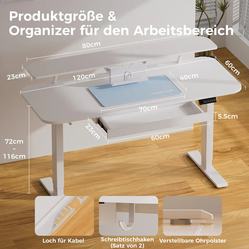 Steh-Schreibtisch DTS118