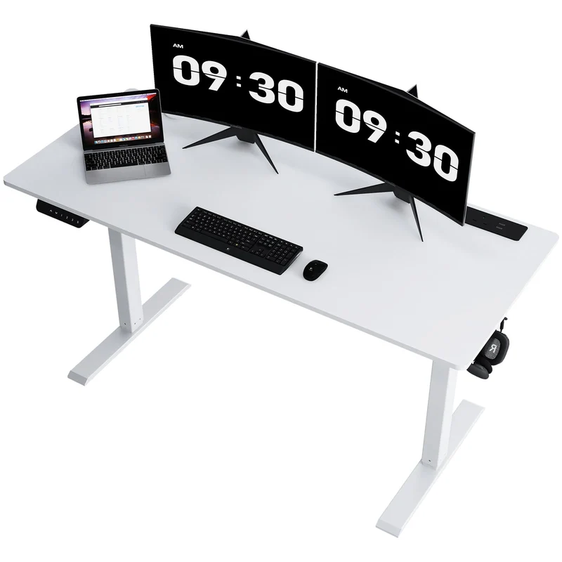 Elektrisch Verstellbarer Computertisch weiß DTS110
