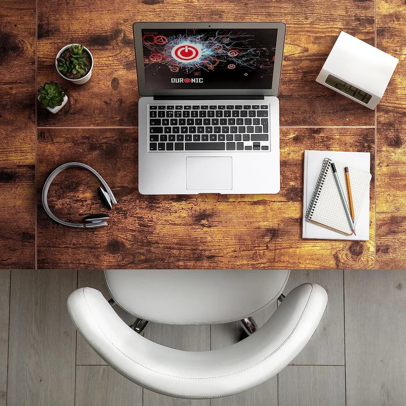 Duronic TT160 AO Tischplatte, Schreibtischplatte 160 x 60 x 1,9 cm, Table Top für individuellen Tisch, Ideal für höhenverstellbare Workstation, Sitz-Steh Schreibtisch für Home-Office und Büro