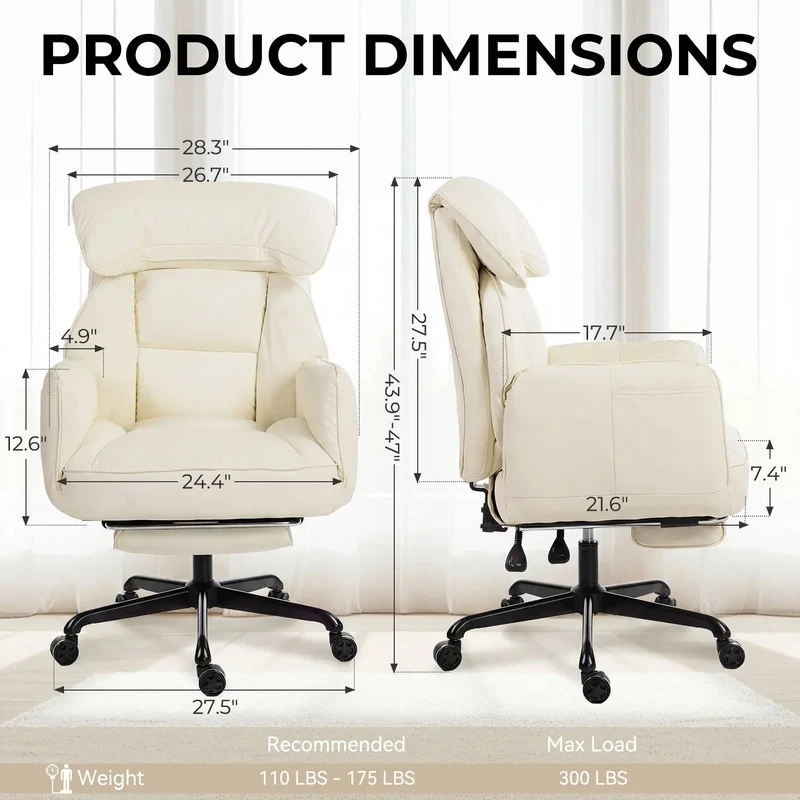 Dowinx Cross Legged Office Chair QL-66B2 Beige