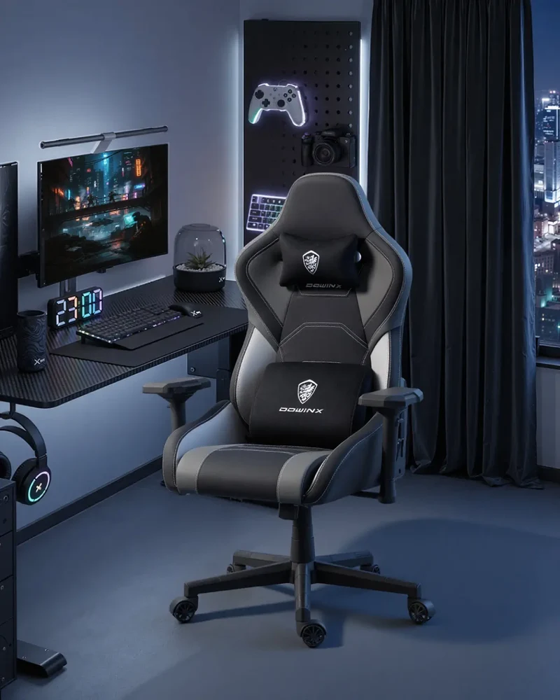 Dowinx Racing Gaming Chair LS-66D97A Black-gray
