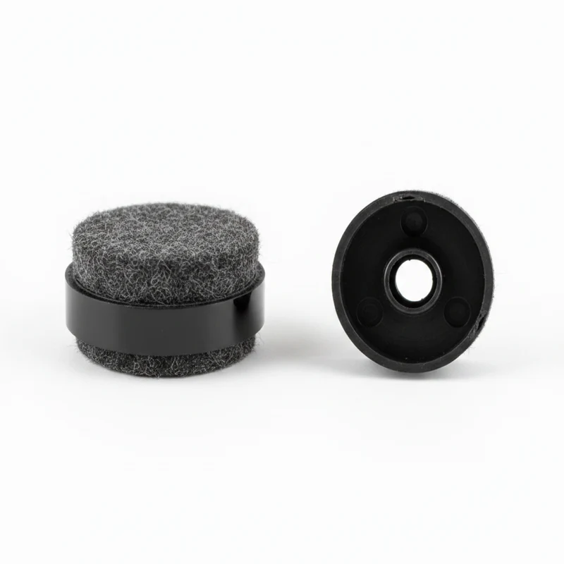 GLEITER-SET / WALTER KNOLL / Sheru / Filz (Einsatz + Gleiter)