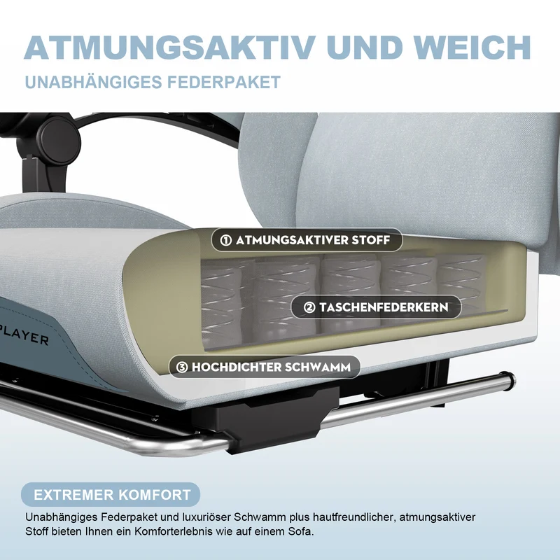Fußstütze Serie GT905