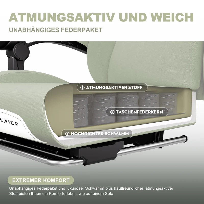 Fußstütze Serie GT905