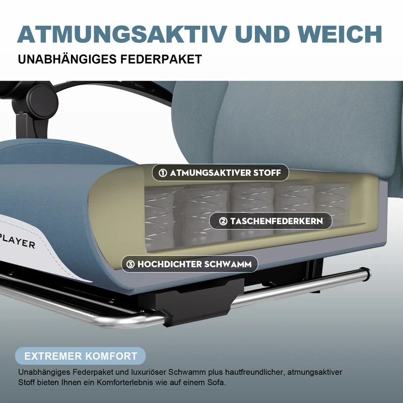 Fußstütze Serie GT905