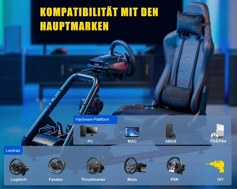 Gaming Stuhl Simulator Cockpit GTS03