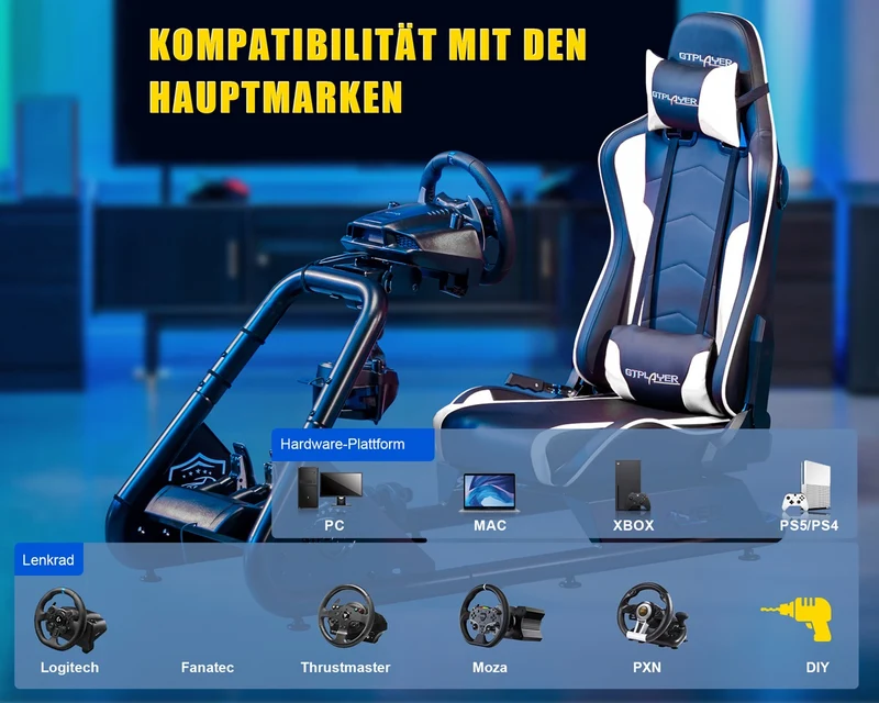 Gaming Stuhl Simulator Cockpit GTS03