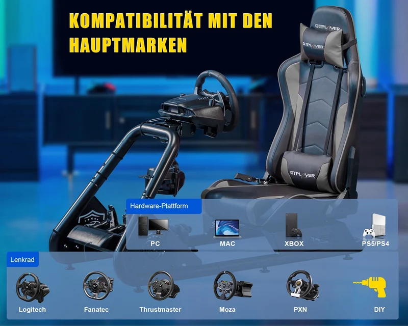 Gaming Stuhl Simulator Cockpit GTS03