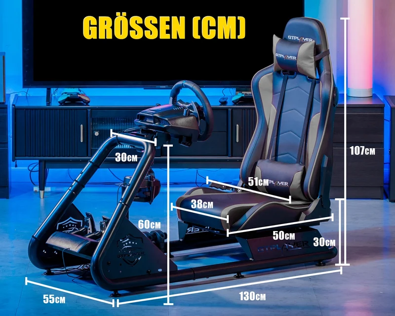 Gaming Stuhl Simulator Cockpit GTS03