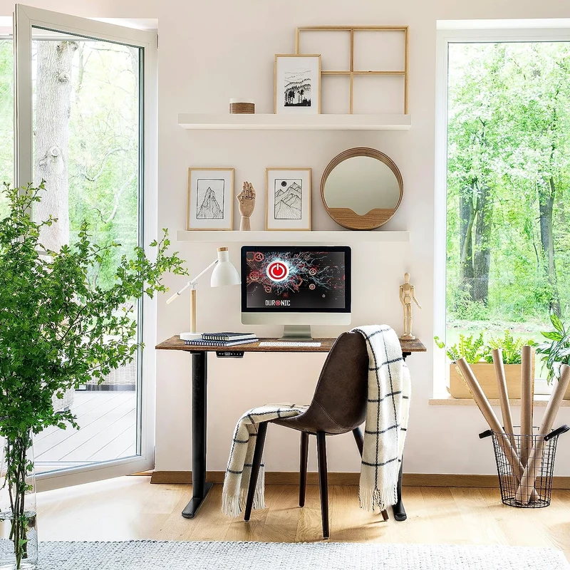 Duronic TT140 AO Tischplatte | Schreibtischplatte 140 x 60 x 1,9 cm | Table Top für individuellen Tisch | Ideal für höhenverstellbare Workstation | Sitz-Steh Schreibtisch für Home-Office und Büro