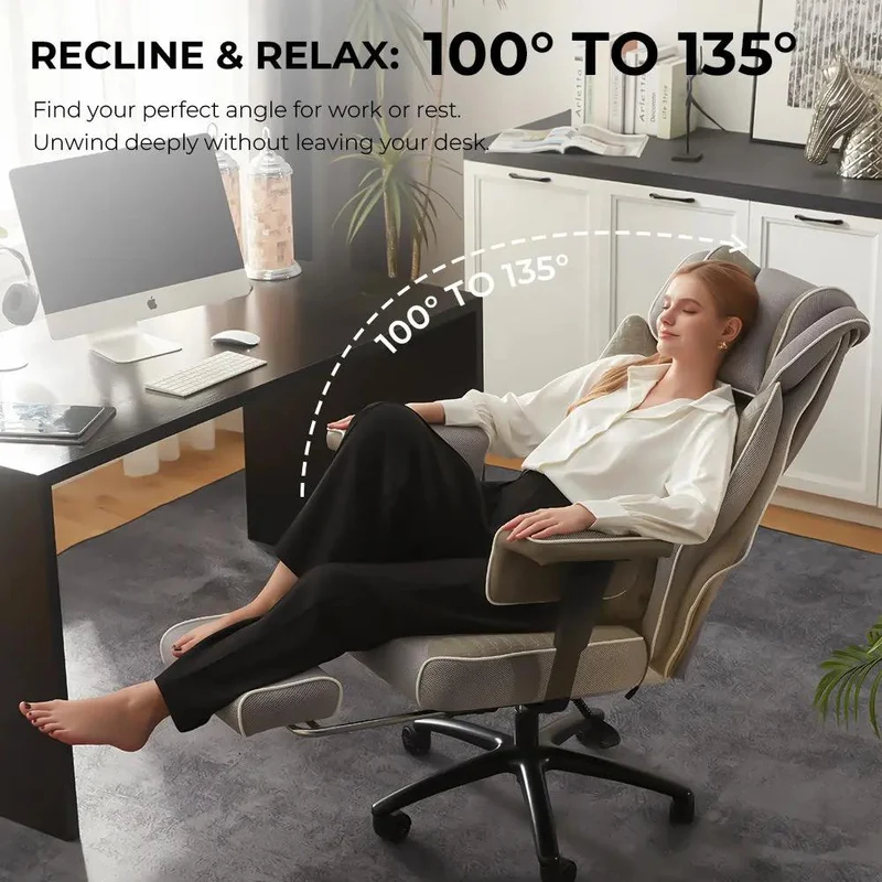 Dowinx Office Sofa Chair QL-66B3 Gray