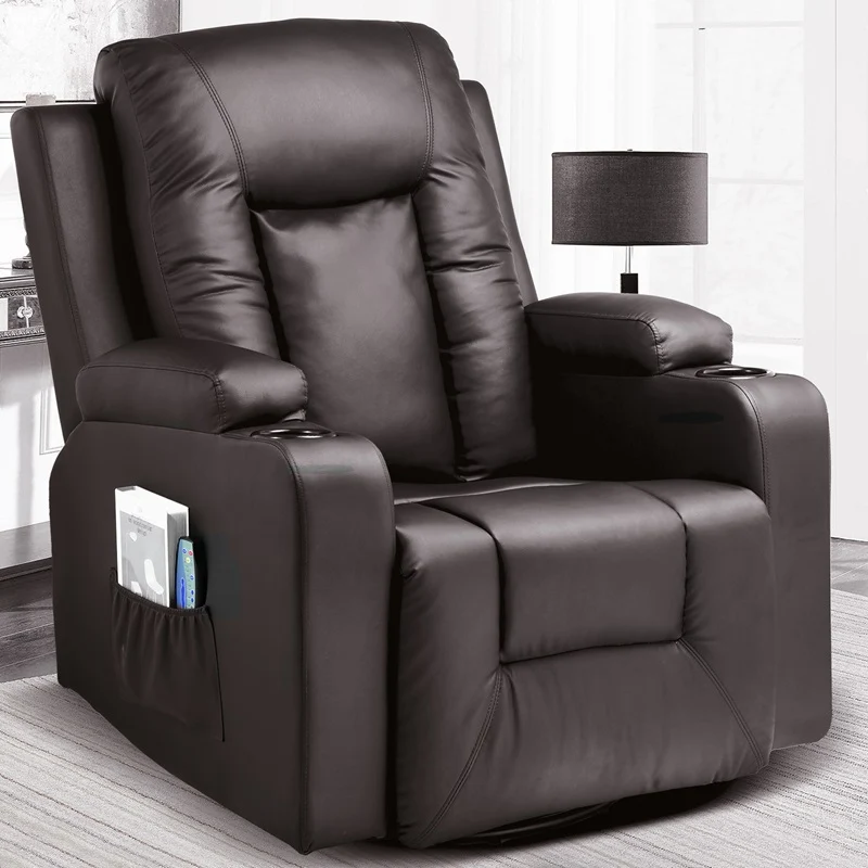 Beheizter Massagesessel mit Liegefunktion CH7134