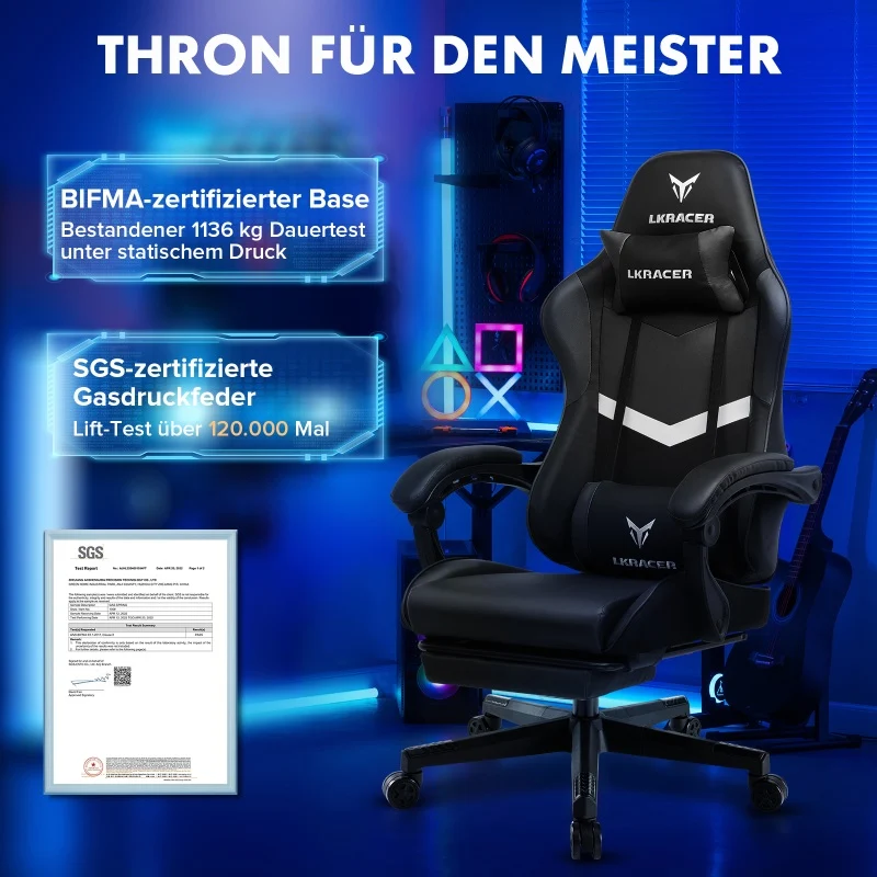 LUCKRACER Gaming Stuhl // LRF300