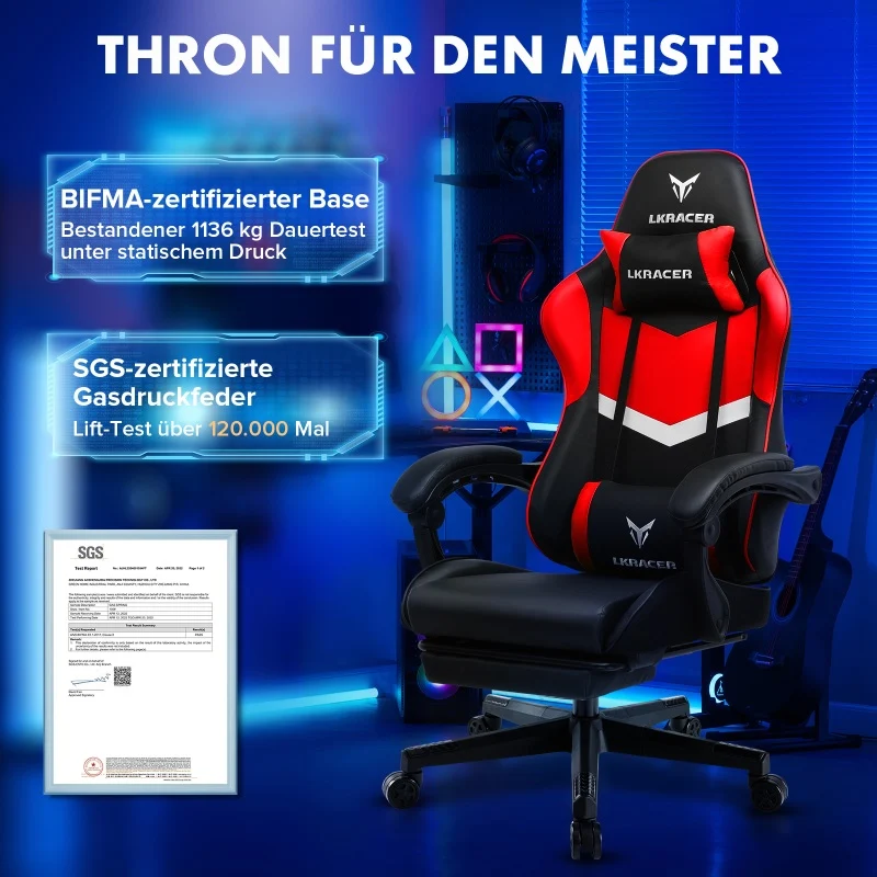 LUCKRACER Gaming Stuhl // LRF300