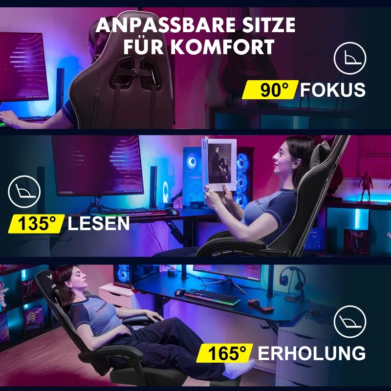 LUCKRACER Gaming Stuhl // LRF300