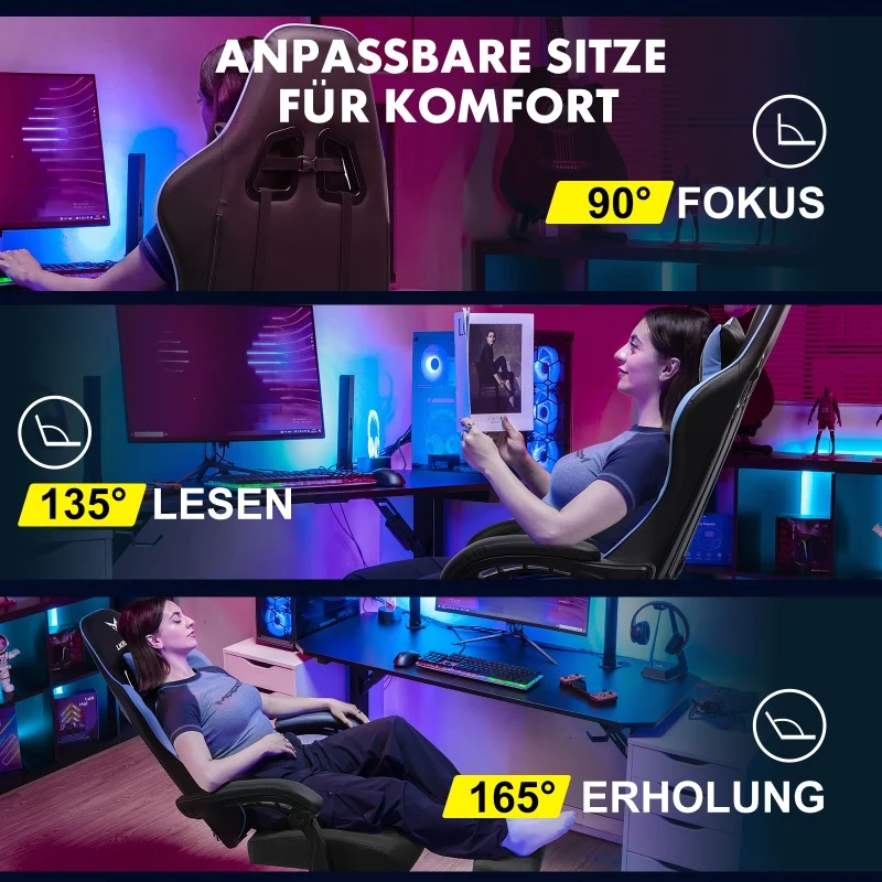 LUCKRACER Gaming Stuhl // LRF300