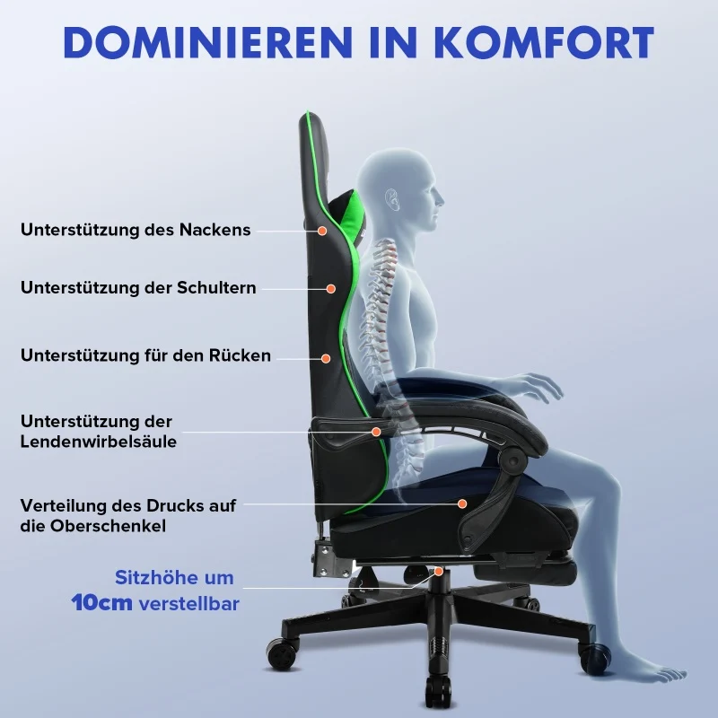LUCKRACER Gaming Stuhl // LRF300