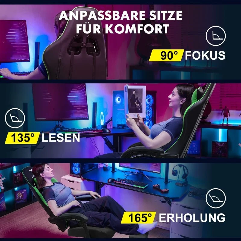 LUCKRACER Gaming Stuhl // LRF300