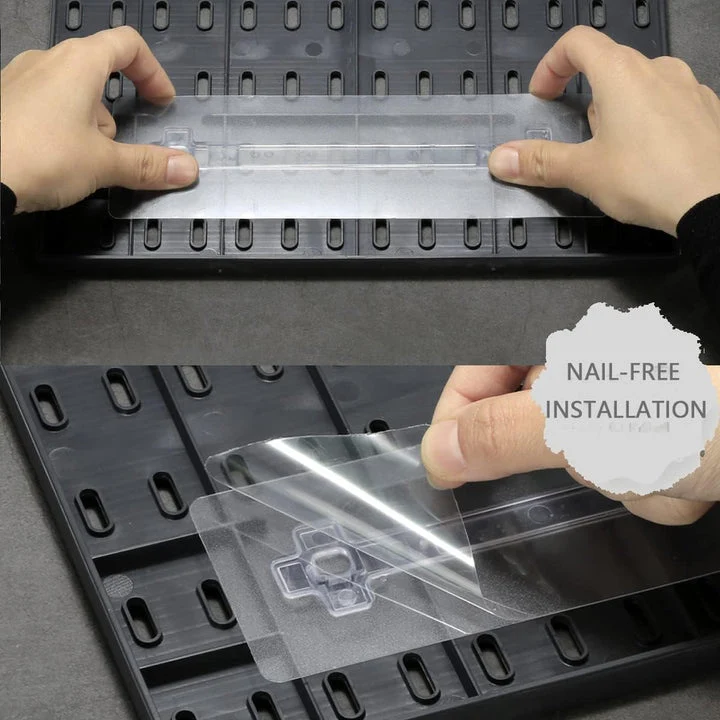 Wandmontiertes Gaming-Pegboard-Set