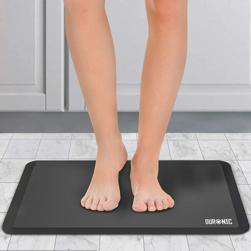Duronic DM-MAT2 Anti-Ermüdungsmatte | 71 x 43 cm Anti Fatigue Fußmatte | Komfortmatte | Antimüdigkeitsmatte | Arbeitsplatzmatte für Sitz- Steh Schreibtisch | Hausarbeiten | Werkstatt und Büro